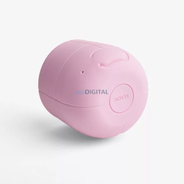 Lexon Mino X Bluetooth-hangszóró, átlátszó rózsaszín, LA120P9