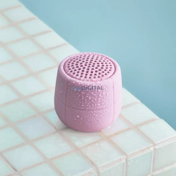 Lexon Mino X Bluetooth-hangszóró, átlátszó rózsaszín, LA120P9