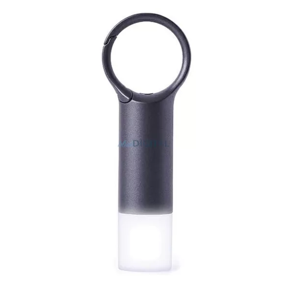 Lexon Nomaday Flash LED kulcstartó, szürke/fegyverfényű, LL137X