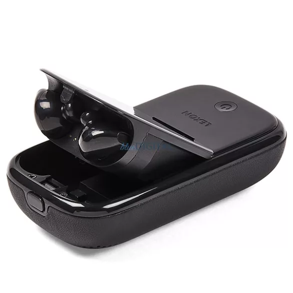 Lexon Speakerbuds vezeték nélküli fejhallgató Bluetooth-hangszóróval, fekete, LA127N