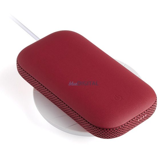 Lexon LA128R Powersound indukciós powerbank Bluetooth hangszóróval 5000mAh - piros