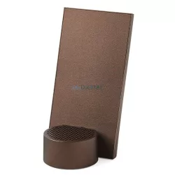   Lexon City Energy Pro 10 W-os vezeték nélküli töltő Bluetooth-hangszóróval, bronz színű, LD145BZ
