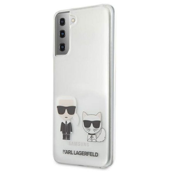 Karl Lagerfeld KLHCS21MCKTR S21+ G996 átlátszó Karl & Choupette keménytok