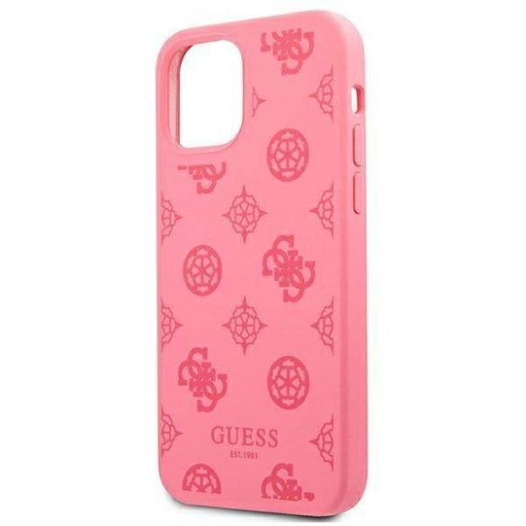 Guess GUHCP12LLSPEFU iPhone 12 Pro Max 6,7" fukszia Peony Collection keménytok