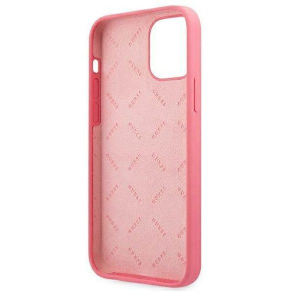 Guess GUHCP12LLSPEFU iPhone 12 Pro Max 6,7" fukszia Peony Collection keménytok