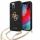 Guess GUHCP12LLSC4GBK iPhone 12 Pro Max 6,7" fekete 4G Gold Chain Collection keménytok