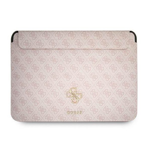Guess Laptop táska GUCS13G4GFPI 13" rózsaszín 4G Nagy logó