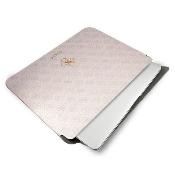 Guess Laptop táska GUCS13G4GFPI 13" rózsaszín 4G Nagy logó