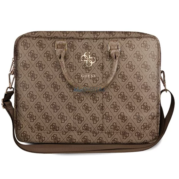 Guess GUCB15G4GFBR táska 16" 4G Uptown Collection – barna