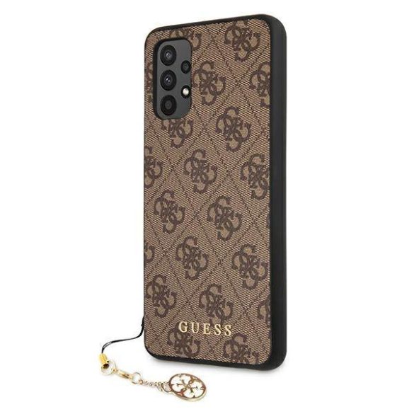 Guess GUHCA325GF4GBR 4G Charms Collection keménytok Samsung Galaxy A32 4G - barna 