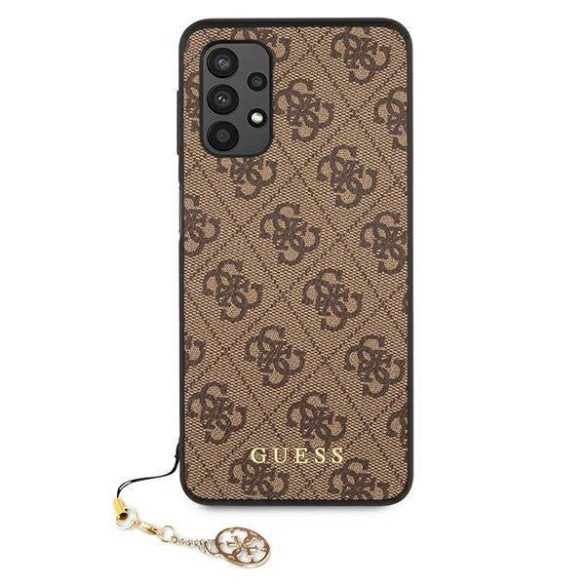 Guess GUHCA325GF4GBR 4G Charms Collection keménytok Samsung Galaxy A32 4G - barna 