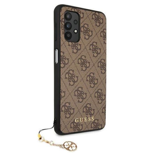 Guess GUHCA325GF4GBR 4G Charms Collection keménytok Samsung Galaxy A32 4G - barna 