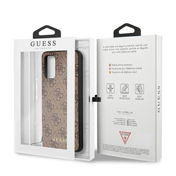 Guess GUHCA325GF4GBR 4G Charms Collection keménytok Samsung Galaxy A32 4G - barna 