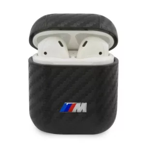 BMW BMA2WMPUCA AirPods 1/2 tok fekete PU Carbon M Collection