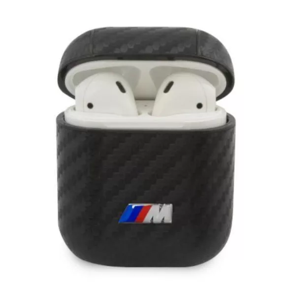 BMW BMA2WMPUCA AirPods 1/2 tok fekete PU Carbon M Collection