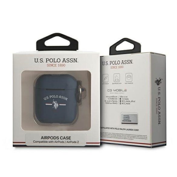 US Polo USACA2SFGV AirPods 1/2 tok tengerészkék színben