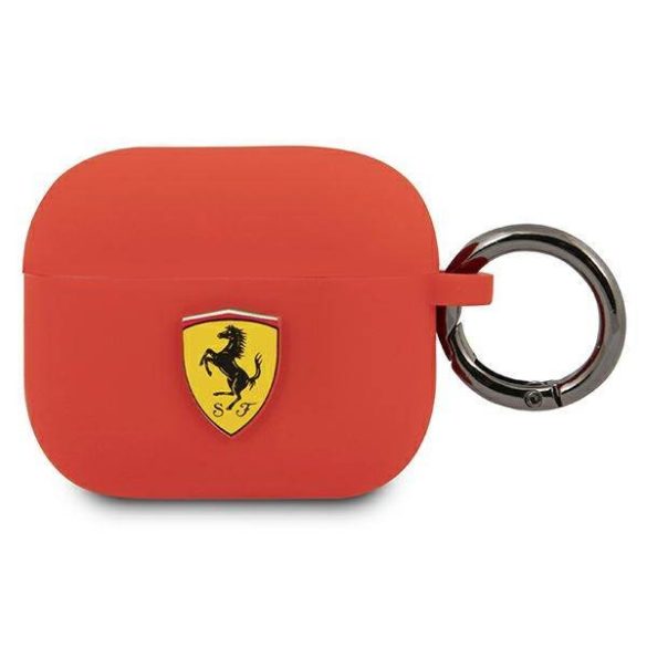 Ferrari FEA3SILRE AirPods 3 piros szilikon tok