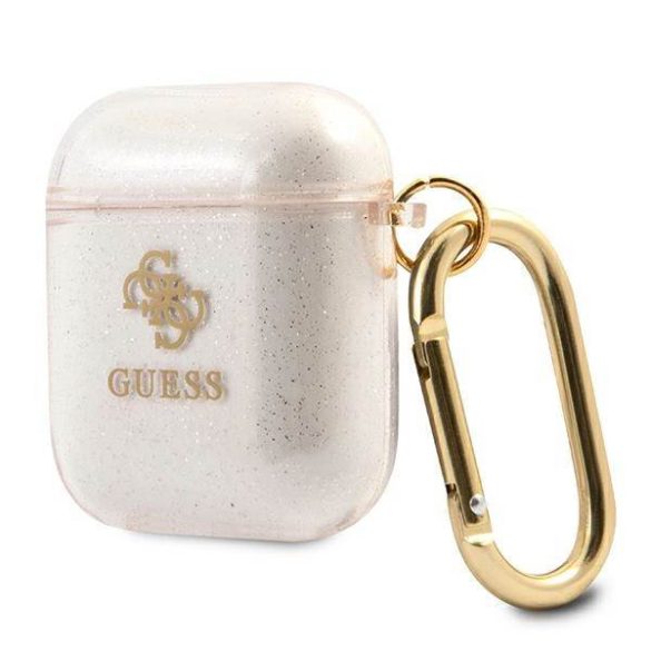 Guess GUA2UCG4GD AirPods 1/2 tok arany Glitter Collection
