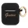 Guess GUA2SSSK AirPods 1/2 tok fekete szilikon Vintage Script