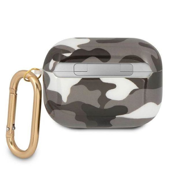 Guess GUAPUCAMG AirPods Pro fekete Camo Collection tok