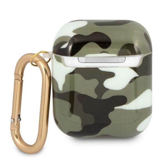 Guess GUA2UCAMA AirPods 1/2 tok khaki terepszínű kollekció