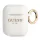 Guess GUA2SGGEH AirPods 1/2 tok fehér szilikon csillogó