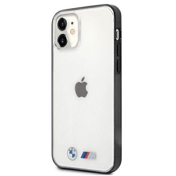 BMW BMHCP12SMBTOK iPhone 12 mini 5,4" átlátszó keménytok homokfúvott