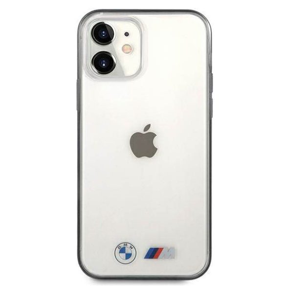 BMW BMHCP12SMBTOK iPhone 12 mini 5,4" átlátszó keménytok homokfúvott