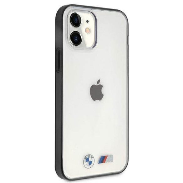 BMW BMHCP12SMBTOK iPhone 12 mini 5,4" átlátszó keménytok homokfúvott