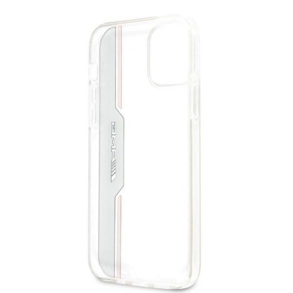 AMG AMHCP12MTVLBR iPhone 12/12 Pro 6,1" átlátszó galvanizált függőleges keménytok