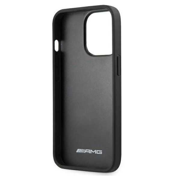 AMG AMHCP13LDOLBK iPhone 13 Pro / 13 6,1" fekete Hot Stamped keménytok