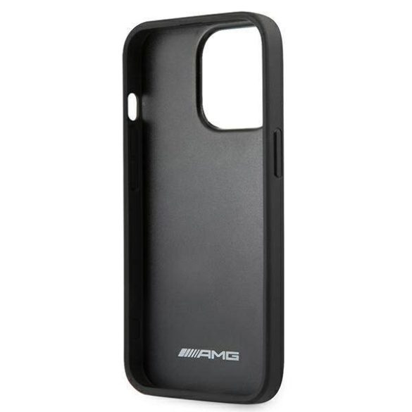 AMG AMHCP13XDOLBK iPhone 13 Pro Max 6,7" fekete Hot Stamped keménytok