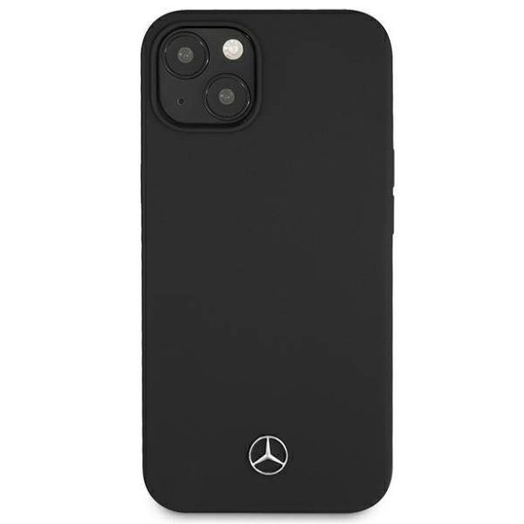 Mercedes MEHCP13SSILBK iPhone 13 mini 5,4" fekete keménytok Silicone Line