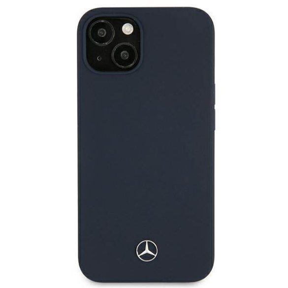 Mercedes MEHCP13SSILNA iPhone 13 mini 5,4" kék keménytok Silicone Line