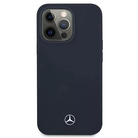 Mercedes MEHCP13LSILNA iPhone 13 Pro / 13 6,1" kék keménytok Silicone Line