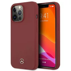   Mercedes MEHCP13LSILRE iPhone 13 Pro / 13 6,1" piros keménytok Silicone Line