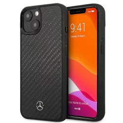   Mercedes MEHCP13SRCABK iPhone 13 mini 5,4" fekete carbon keménytok Dynamic Line
