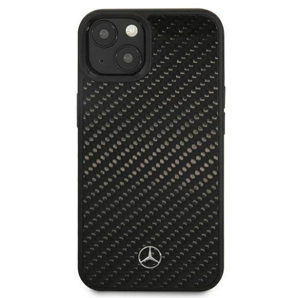 Mercedes MEHCP13SRCABK iPhone 13 mini 5,4" fekete carbon keménytok Dynamic Line