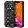 Mercedes MEHCP13SESPBK iPhone 13 mini 5,4" fekete ezüst csillag mintás keménytok