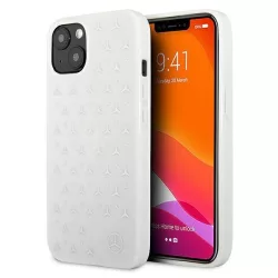   Mercedes MEHCP13SESPWH iPhone 13 mini 5,4" fehér ezüst csillag mintás keménytok