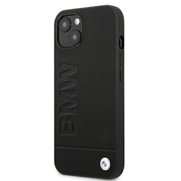 Etui BMW BMHCP13MSLLBK iPhone 13 / 14 / 15 6.1" fekete keménytok Signature Collection Logo 