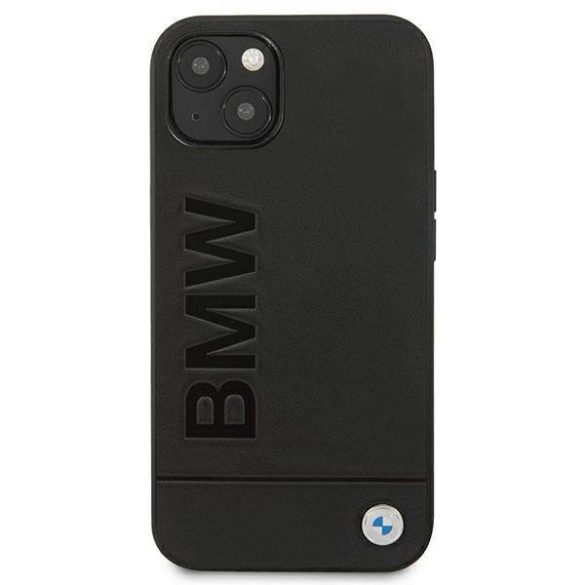 Etui BMW BMHCP13MSLLBK iPhone 13 / 14 / 15 6.1" fekete keménytok Signature Collection Logo 