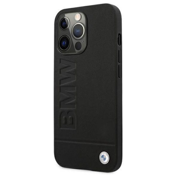 BMW BMHCP13LSLLBK iPhone 13 Pro/13 6,1" fekete Signature Logo keménytok