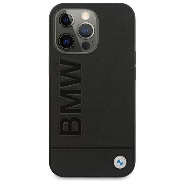 BMW BMHCP13LSLLBK iPhone 13 Pro/13 6,1" fekete Signature Logo keménytok