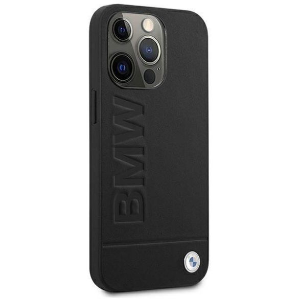 BMW BMHCP13LSLLBK iPhone 13 Pro/13 6,1" fekete Signature Logo keménytok