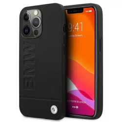   BMW BMHCP13XSLLBK iPhone 13 Pro Max 6,7" fekete Signature Logo keménytok