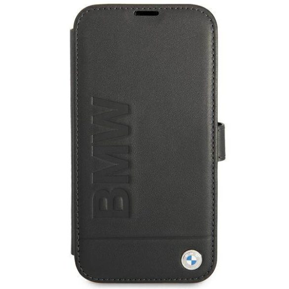 BMW BMFLBKP13LSLLBK iPhone 13 Pro /13 6,1" Signature fekete könyvtok