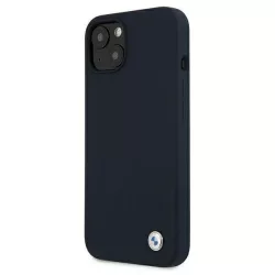   BMW BMHCP13SSILNA Signature szilikon keménytok iPhone 13 mini - kék