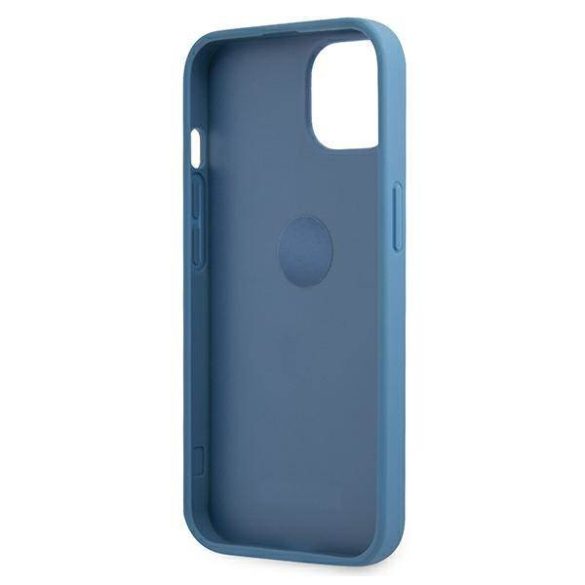 Guess GUHCP13S4GMRBL iPhone 13 mini 5,4" kék 4G keménytok gyűrűvel