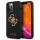 Guess GUHCP13XLS4GGBK iPhone 13 Pro Max 6,7" fekete szilikon keménytok 4G Logo